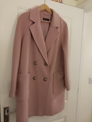 Marks and Spencers Dusty Pink Ladies Coat