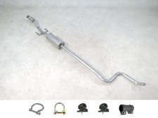 Mitteltopf Neu für Peugeot 208 I 1.0 VTi Auspuff Schalldämpfer + Anbauteile 