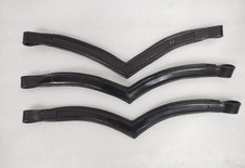 Lot 15 x 1 Leather Empty Channel Browband All Sizes  Shapes 12  14 MM .
