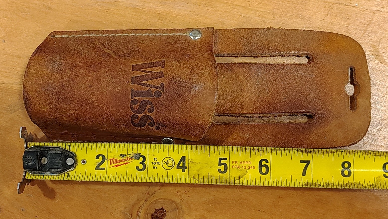 Wiss Leather Belt Holster Pouch Metalmaster Tin Snips M3RSPECS Made in USA!!!