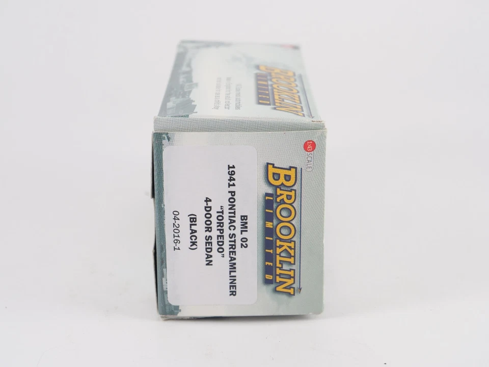 Brooklin Models N° BML 02 Pontiac Streamliner Torpedo Berlina Nera 1/43 - Immagine 3 di 4