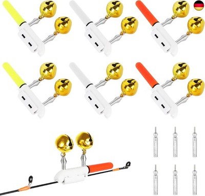 OneNine Fishing Bite Alarm Bite Alarm Bell, LED Glow Sticks Fishing, Electronic