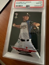 2013 BBM 1st Version #183 Shohei Ohtani Red Wing Rookie RC **GEM MINT** PSA 10