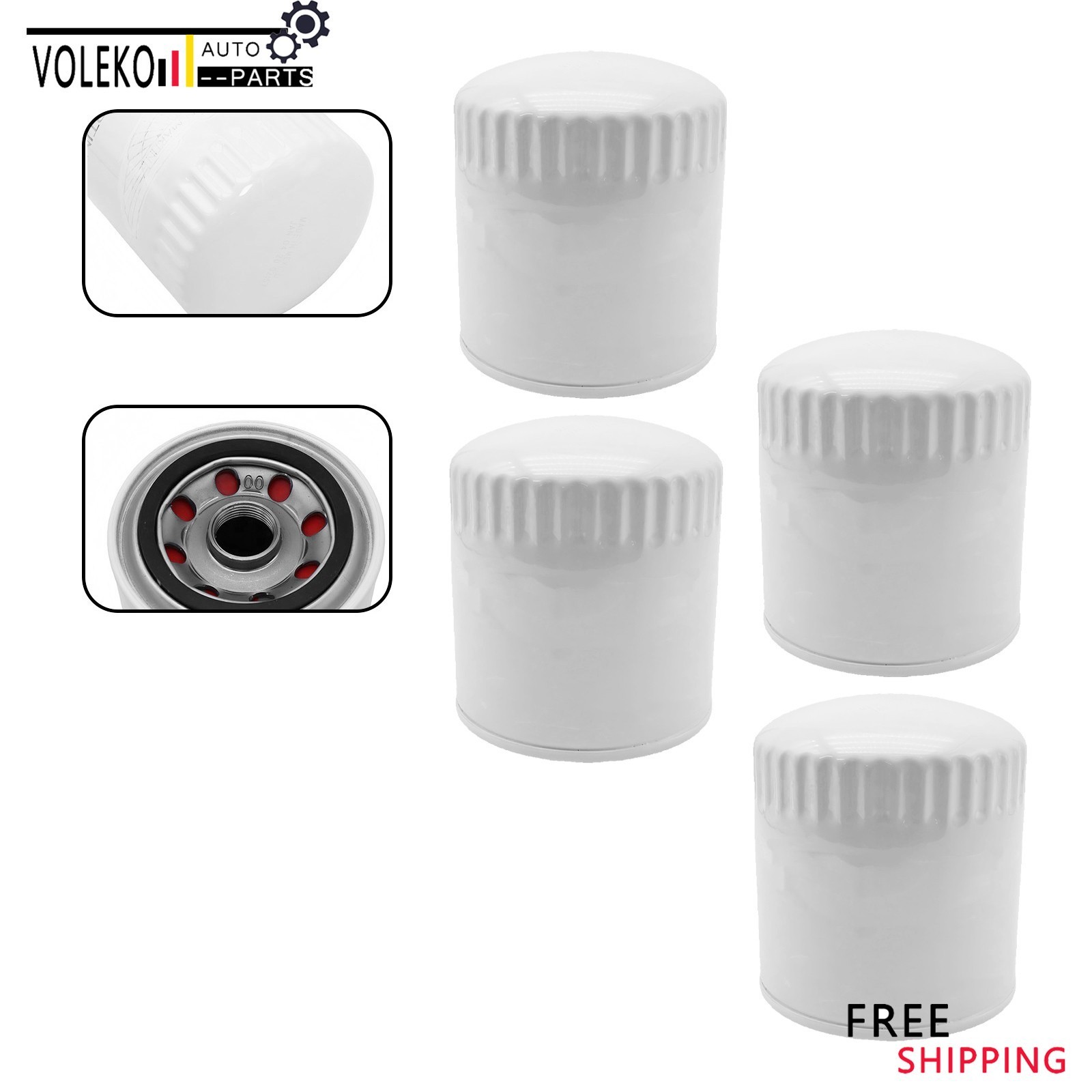 Aston Martin DB9 2005-2016 Oil filters 4 pcs P/N AG436714AA