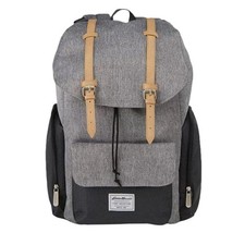 Eddie Bauer Places  Spaces Legend Diaper Bag Unisex Backpack, Grey