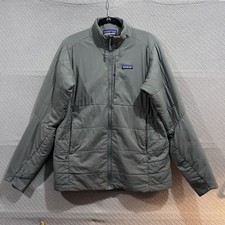 Patagonia Nano Air Jacket Uomo L Grigio Full Zip Isolato Leggero Outdoor
