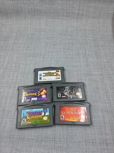 Lot Of 5 Gameboy Advance Games Authentic Tested Working
