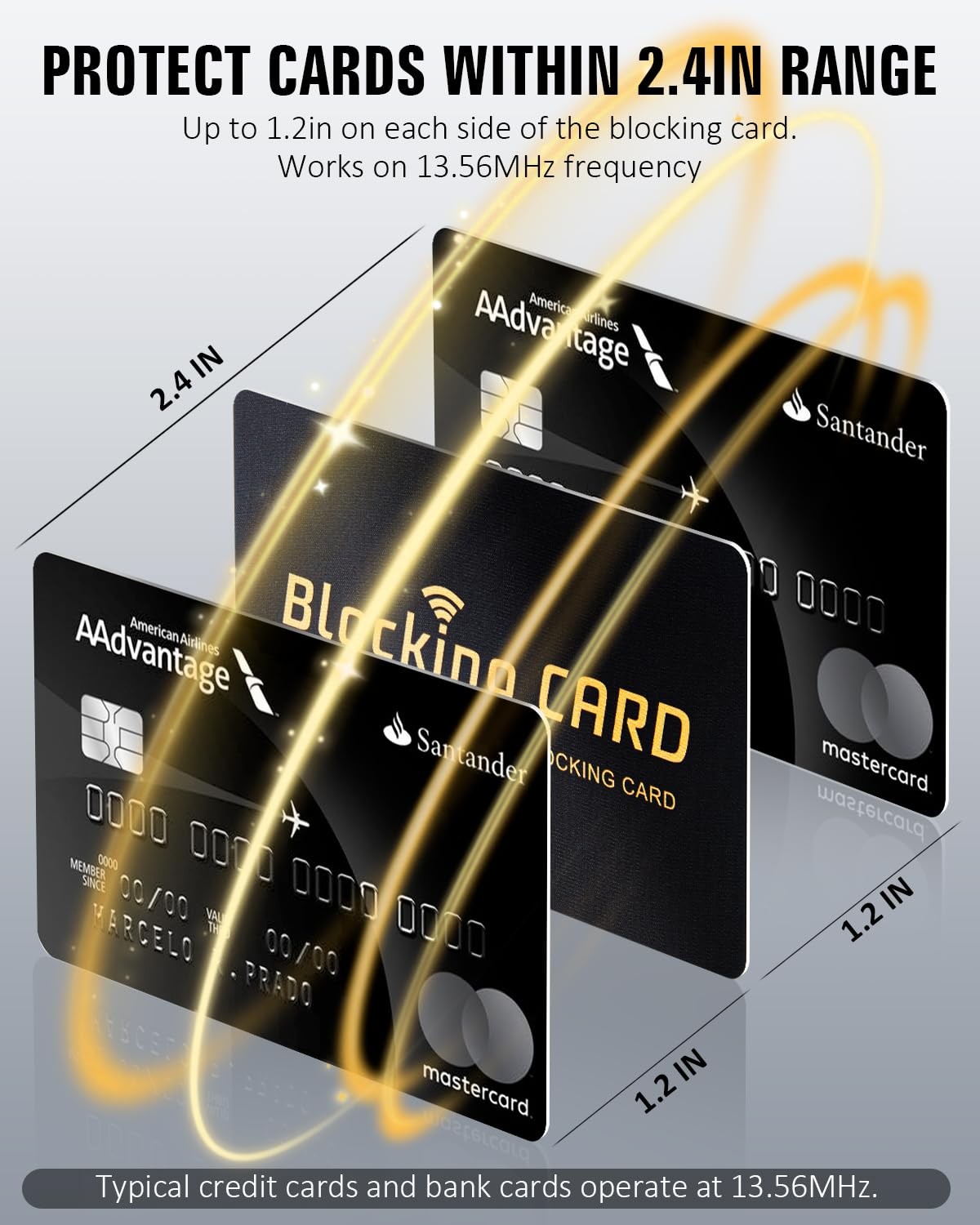 RFID Blocking CardContactless NFC Debit Credit Card Passport Protector One Ca...