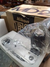 Nikon MD-2 Motor Drive, Nikon MB-1 Battery Pack Both Mint For Nikon F 2