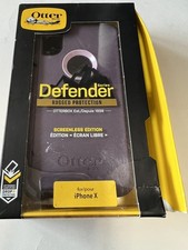 OtterBox DEFENDER SERIES Case  Holster for iPhone X  Purple Nebula 