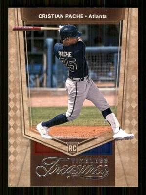 2021 Panini Chronicles Timeless Treasures #5 Cristian Pache RC Braves TW5527