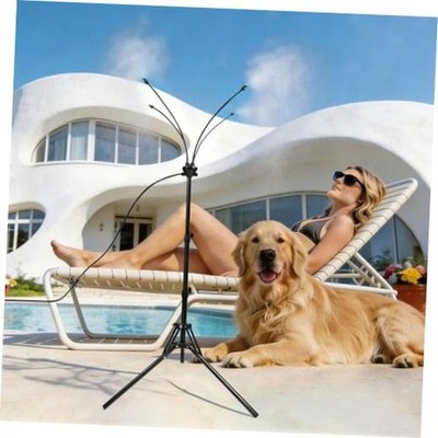 Standing Misters for Outside Patio Adjustable Stand Misting System with 5.25FT