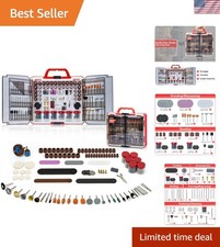 508-Piece Rotary Tool Accessories Kit - Portable, Multi-Function, Universal C...