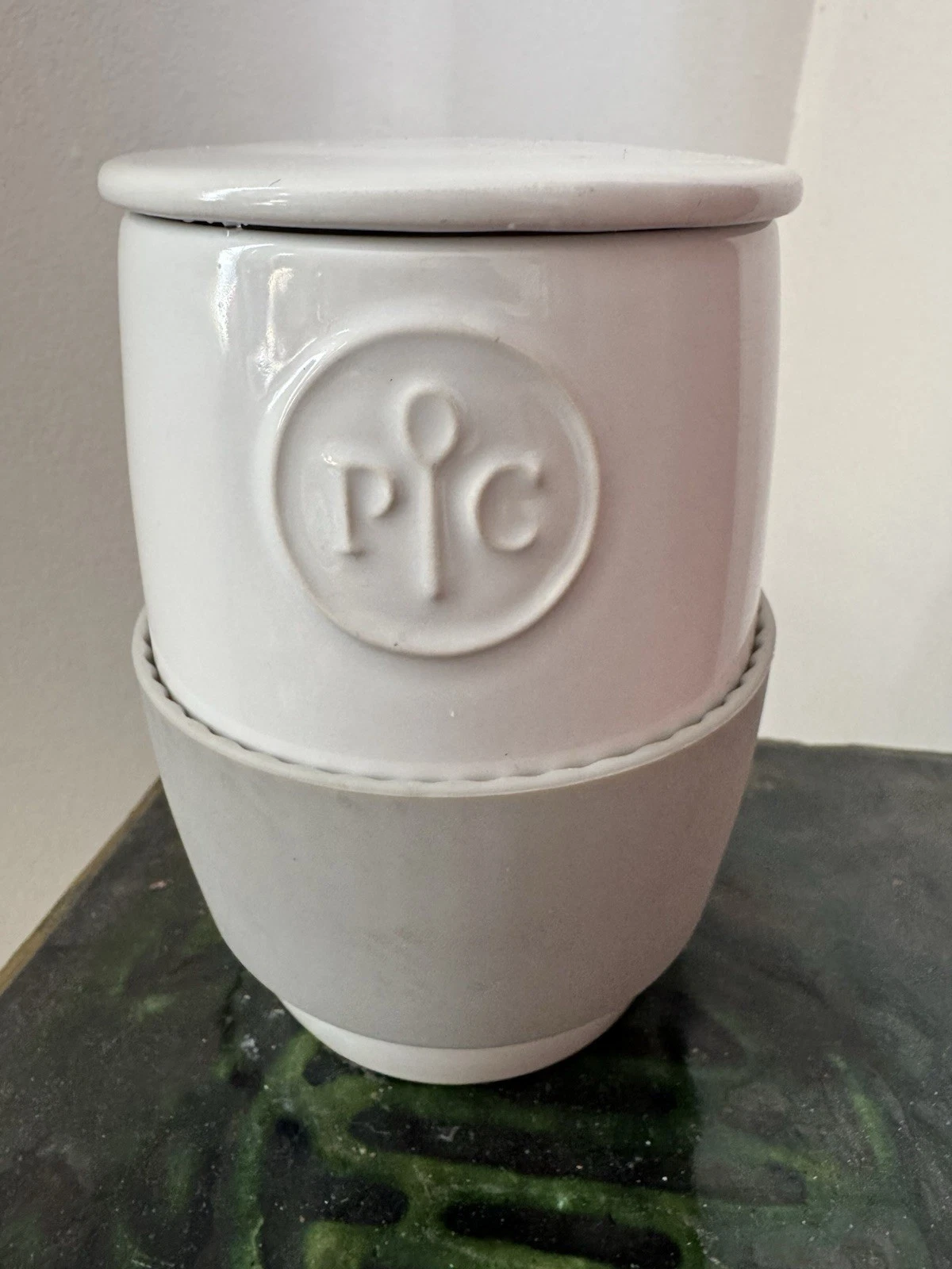 PAMPERED CHEF Ceramic Egg Cooker