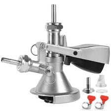 Stainless Steel A Type Keg Coupler German Slider Beer Tap Dispenser ID 5/16