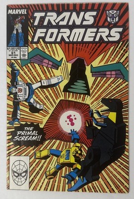  The Transformers #61 Marvel 1989 1st APP Unicron In Comic Series 