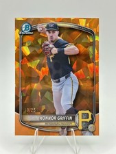 2025 Bowman Draft Sapphire Konnor Griffin Orange /25 - Pirates