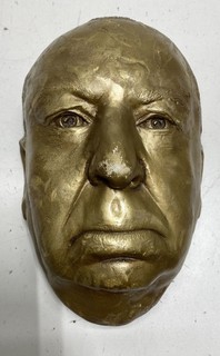 Erik Erickson Signed Gold Male Life Mask Sculpture 101/1000 Limited Edition