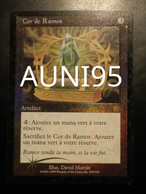 mtg magic horn of FOIL FRENCH vf fr col de ramos mercadian mercadia masques