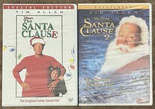 The Santa Clause 1 & 2 Special Edition - 2 DVD Movies - Tim Allen -New Sealed