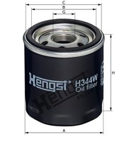 ÖLfilter Hengst Filter H344W Anschraubfilter FüR Opel Insignia Karl Adam Corsa