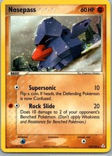 Nosepass 25/110 Rare Holon Phantoms Pokemon Lightly Played on eBay