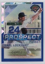 2024 Panini Prospect Edition Blue Ice Prizm 92/299 Lael Lockhart Jr #167 1bi0
