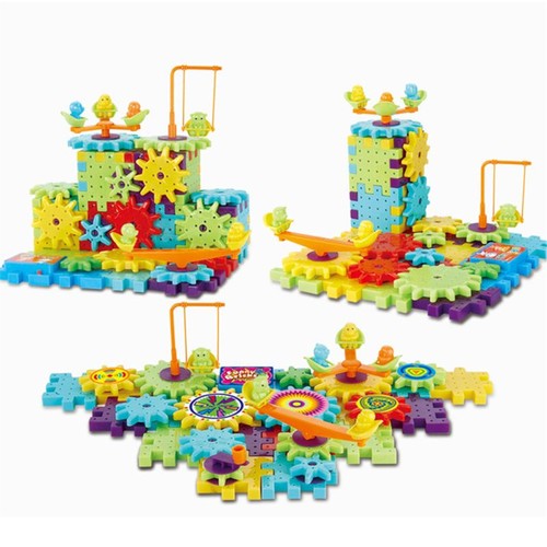 Stacking Electric Building Block Portable Educational Toys Space Thinking Bricks - Picture 2 of 8