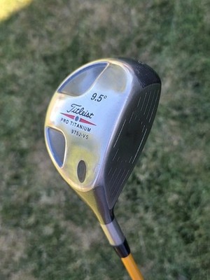 Titleist Pro Titanium 9.5* 975J-VS Pro Force R Flex Graphite New Grip  46'' H/C