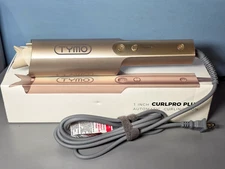 Automatic Rotating Curling Iron  TYMO CurlPro Plus Long Barrel Curling Wand