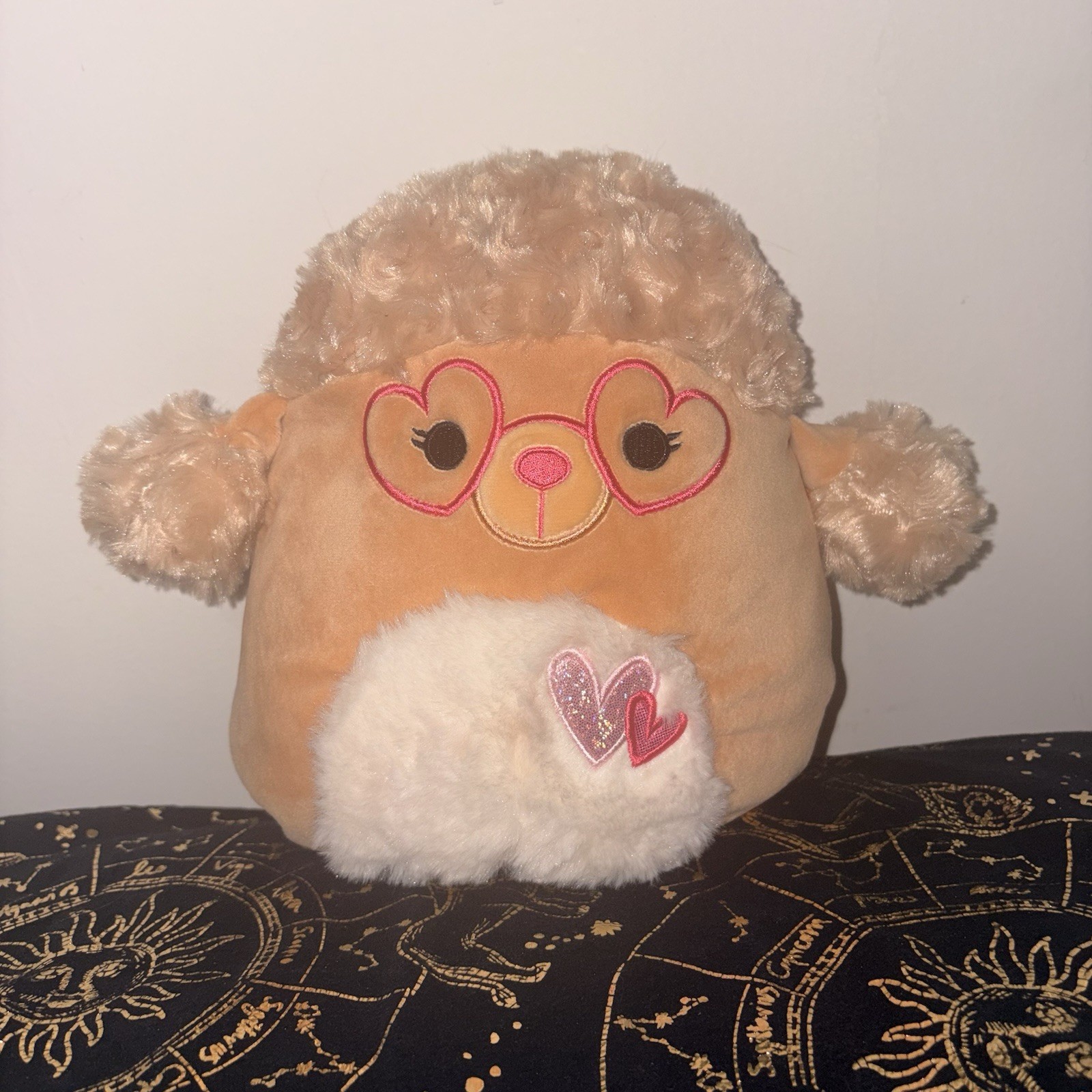 Squishmallow Jacinda The Poodle W/Glasses 8” Plush Toy
