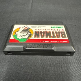 Rare FC Dynamite Batman Famicom Domestic genuine product Sunsoft Operation not