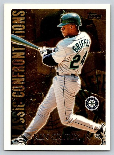 Ken Griffey Jr #CC1 — 1996 Topps Classic Confrontations baseball card