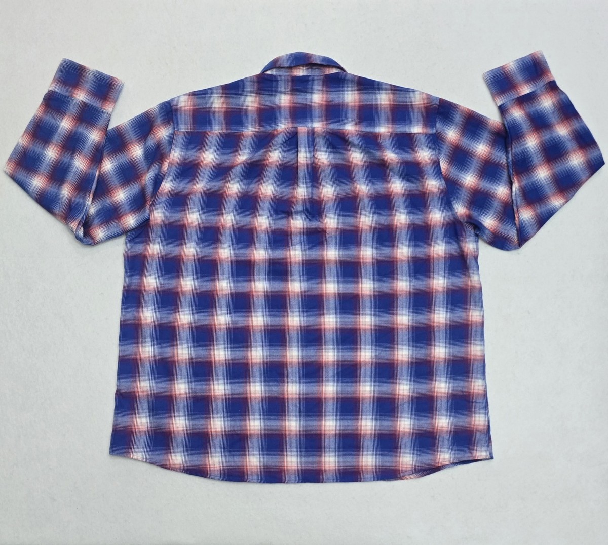 Dixon Flannel Company Glory Long Sleeve Flannel Red White Blue Mens Size 4XL View 4