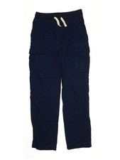 Lands' End Girls Blue Cargo Pants 10