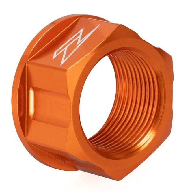 Zeta REAR Axle Nut - M25 x 1.5 - KTM SX/SXF 125-450 13-22 (Orange)