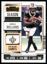 2023 Panini Contenders #73 Jamaal Williams New Orleans Saints 58477