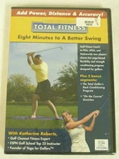 Total Fitness: Eight Minutes to a Better Swing - DVD - VERY GOOD
