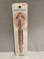 uni Mechanical Pencil Kurutoga KS model 0.3mm coral pink