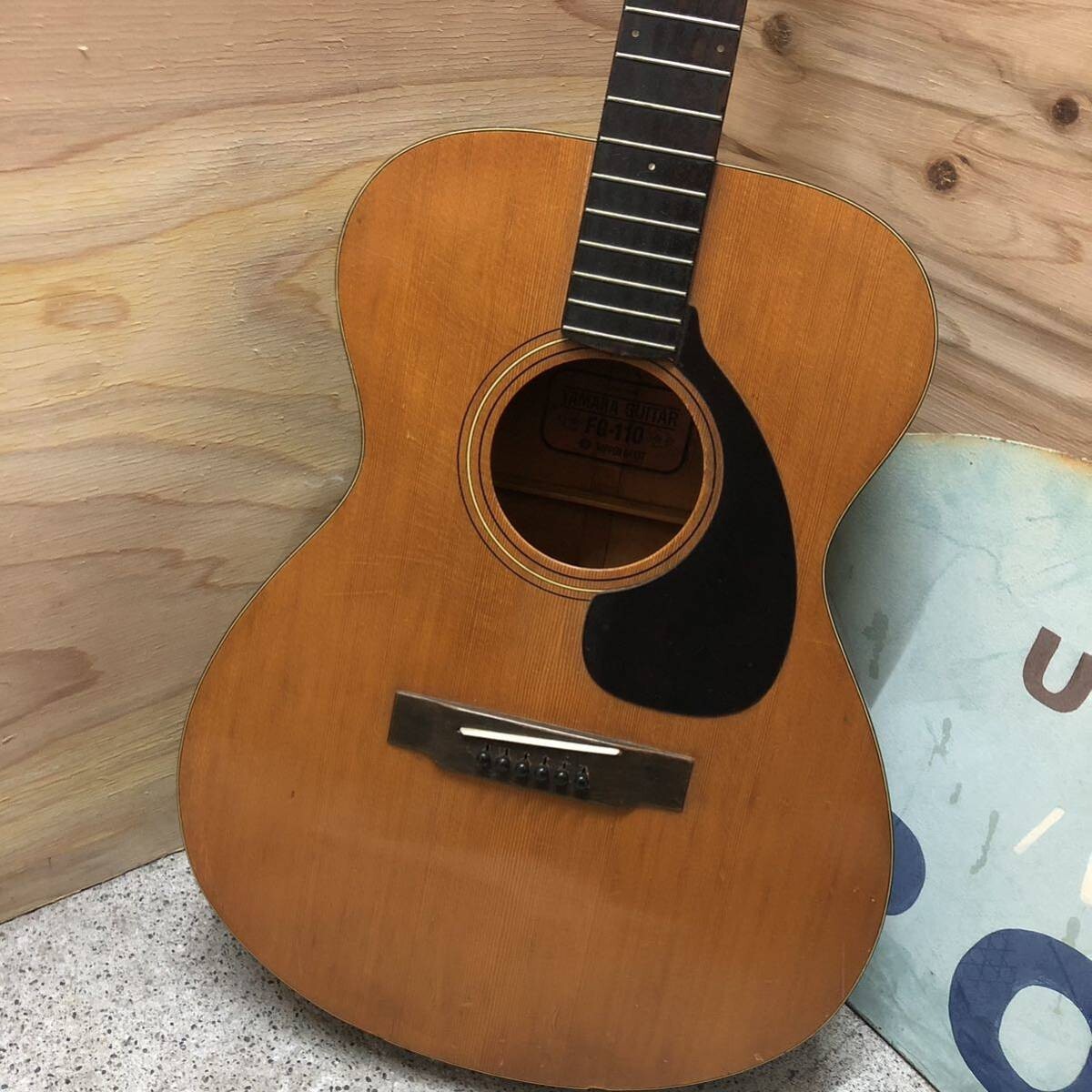 Acoustic Guitar YAMAHA FG-110 FG-Series Model Natural