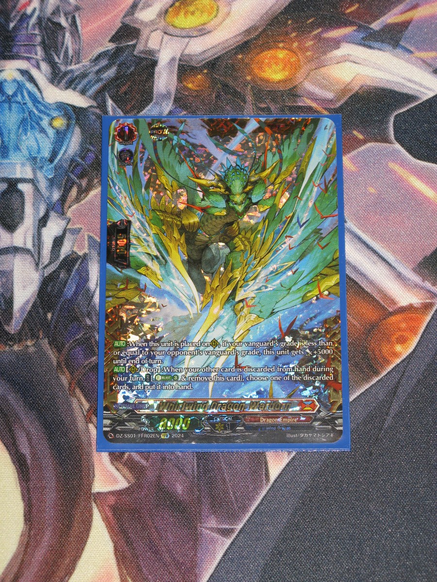 Cardfight Vanguard DZ-SS01/FFR02EN Whirlwind Dragon, Wardorn Cardfight Vanguard DZ-SS01/FFR02EN Whirlwind Dragon, Wardorn