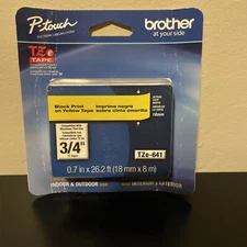 Brother International Tze641 Label Tape - 0.75" Width 1 Each