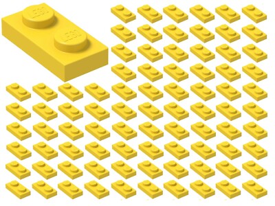   NEW! Lego 1x1 & 1x2 Bricks Plates Tiles bulk lot 100x U PICK Parts Pieces