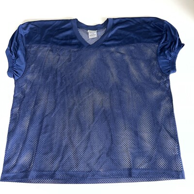 BSN Sports Men s L/XL football practice jrsy (navy)