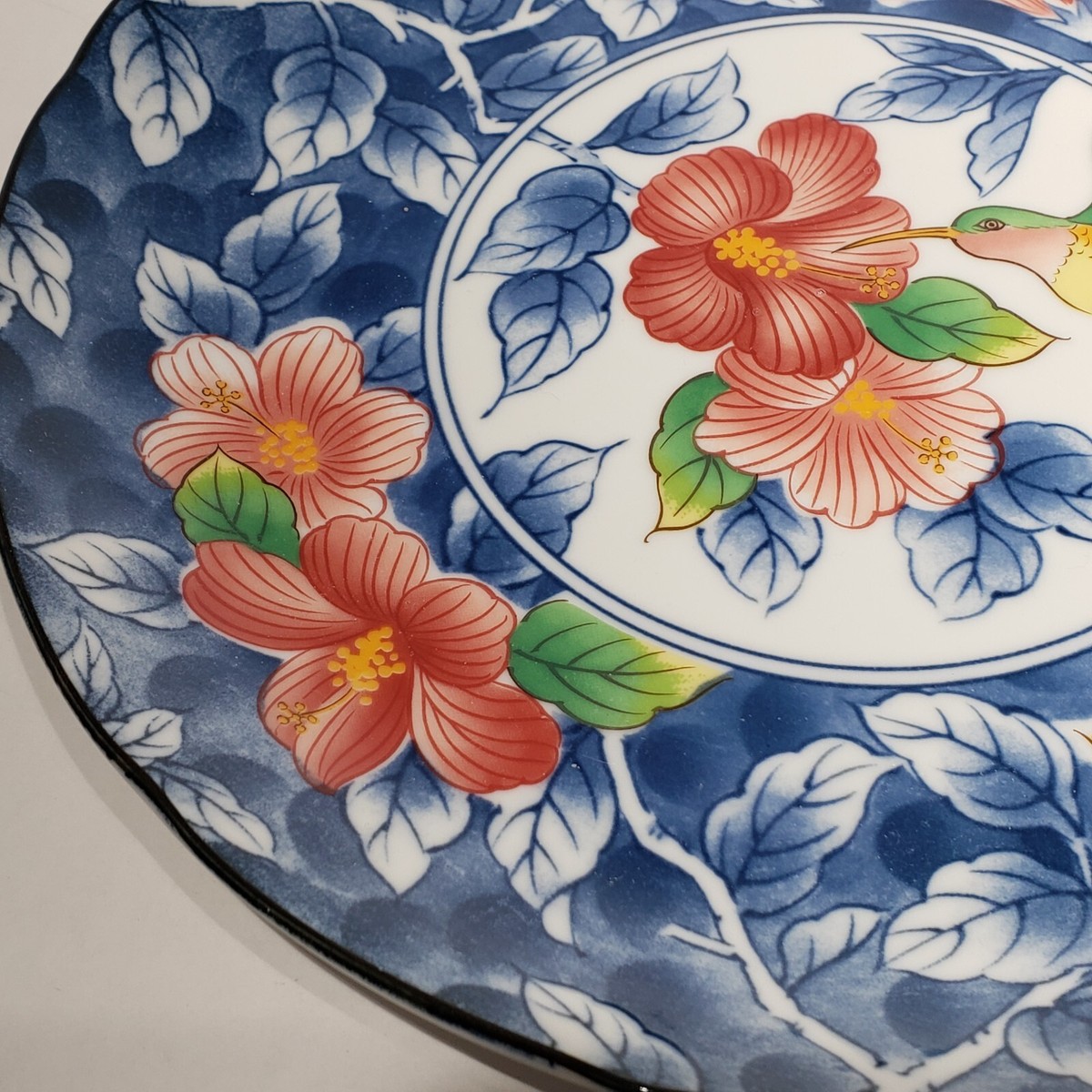 VTG Takahashi Andrea Sadek Japan Blue Hibiscus Hummingbird Dinner