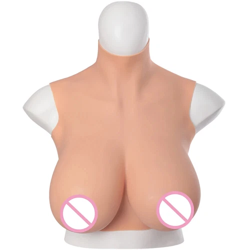 Übergröße kein Öl Crossdressing Brust bildet gefälschte Silikonbrust bildet riesige Brüste - Bild 8 von 27