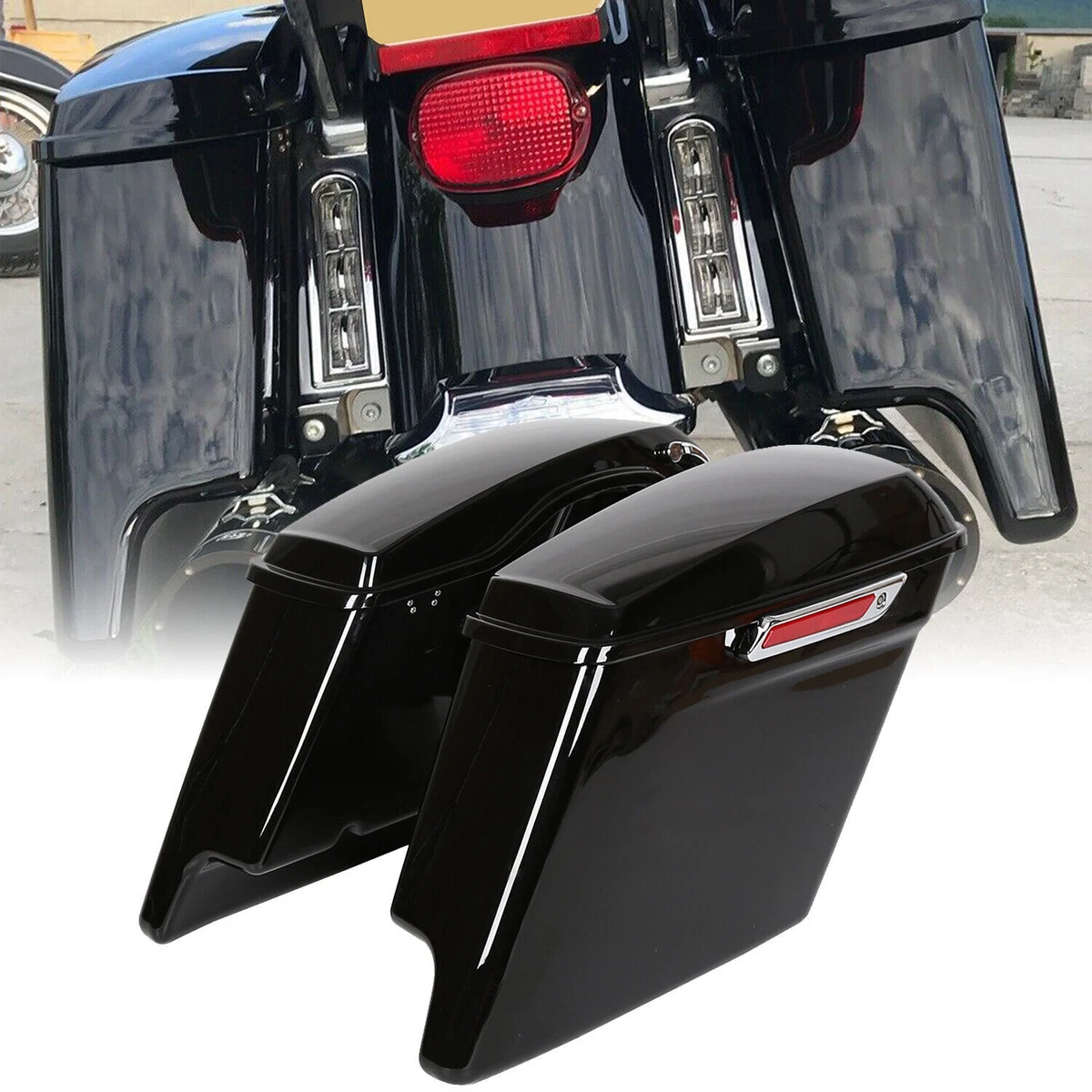 2015 street glide stretched bags