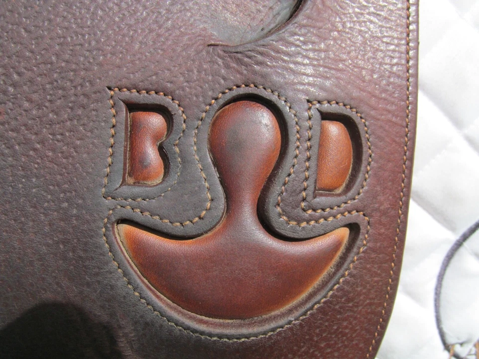 17.5" BRUNO DELGRANGE PARTITION sillín de salto contacto cercano 5A FLAPS-MODELO 2015 Foto 2 de 4