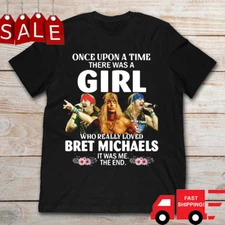 Once Upon A Time Bret Michaels Shirt Classic Black Unisex Size S-5XL