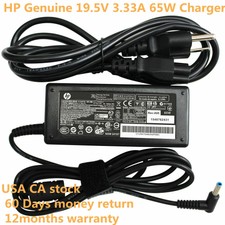 Genuine 65W Power Adapter Charger Pavilion 11 /13 x360 Series 4.5 3.0mm Blue Tip